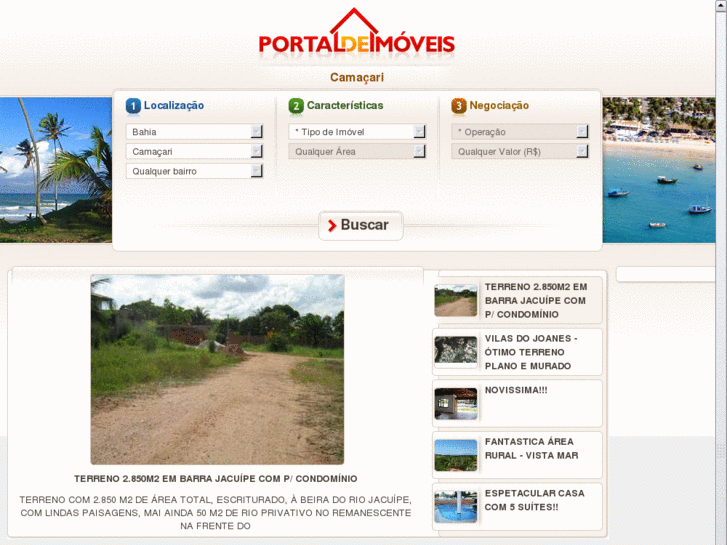 www.portaldeimoveiscamacari.com.br