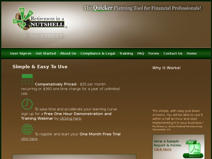 www.retirementinanutshell.net