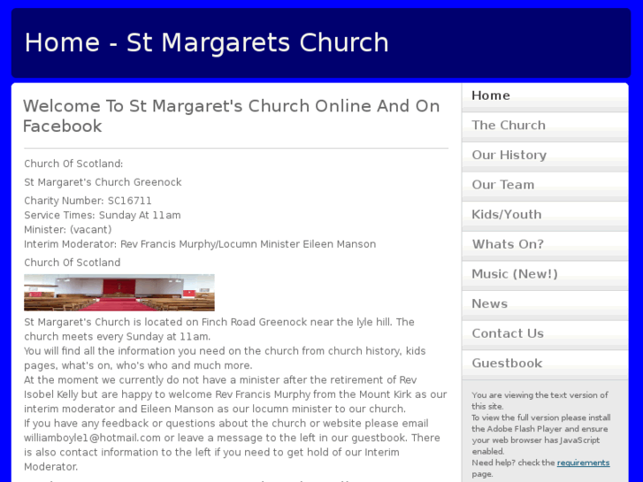 www.stmargaretschurchgreenock.com