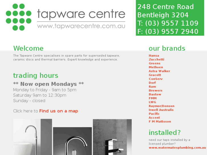 www.tapwarecentre.com