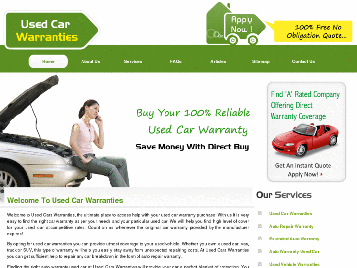 www.usedcarswarranties.net