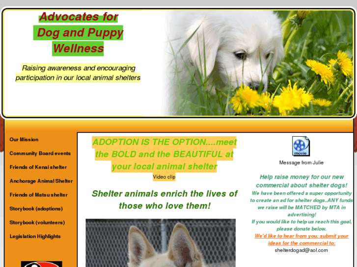 www.advocatesfordogandpuppywellness.org