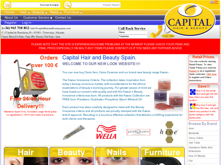 www.capital-hair-and-beauty-spain.com