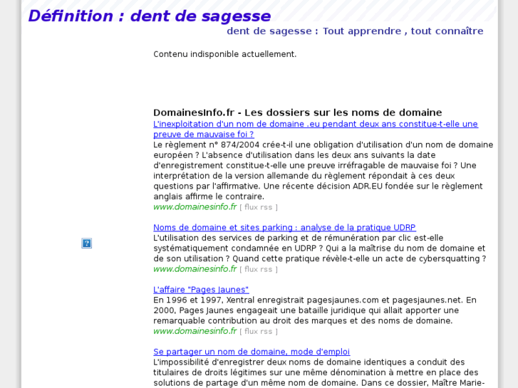 www.dent-de-sagesse.com