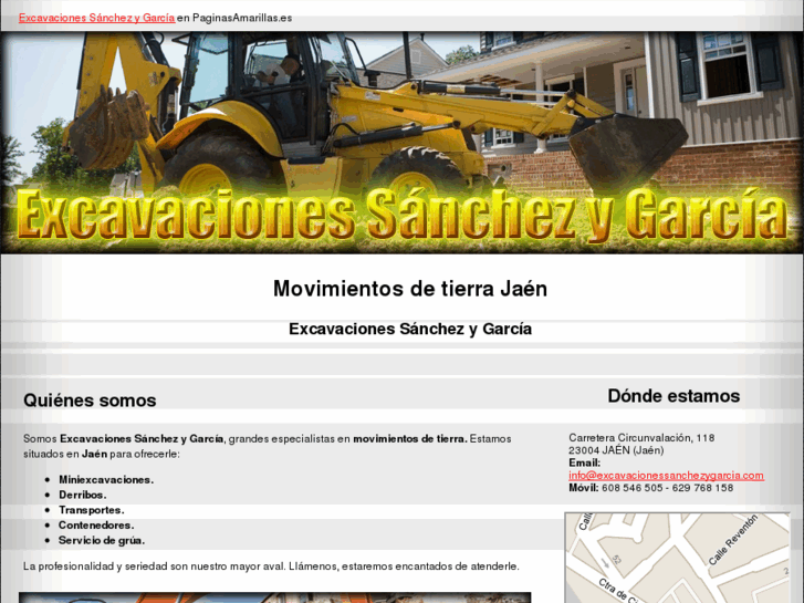 www.excavacionessanchezygarcia.com