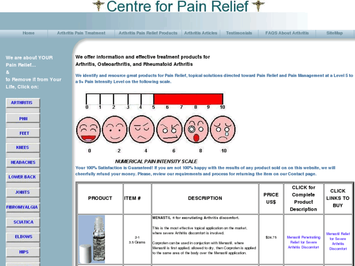 www.forarthritispain.com