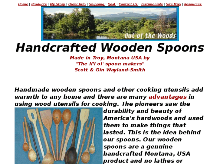 www.handcraftedwoodenspoons.com