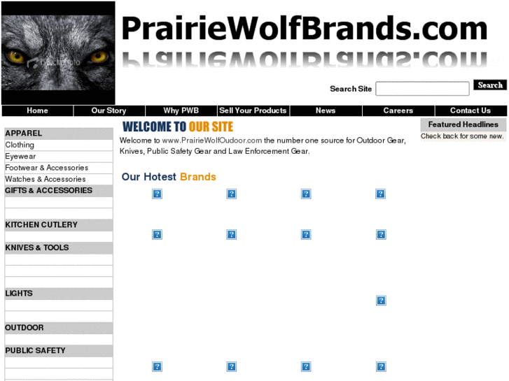 www.prairiewolfbrands.com