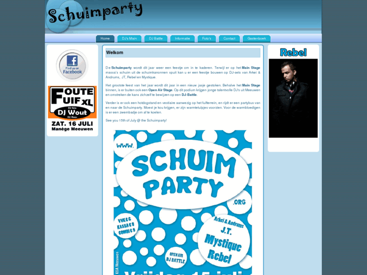 www.schuimparty.org