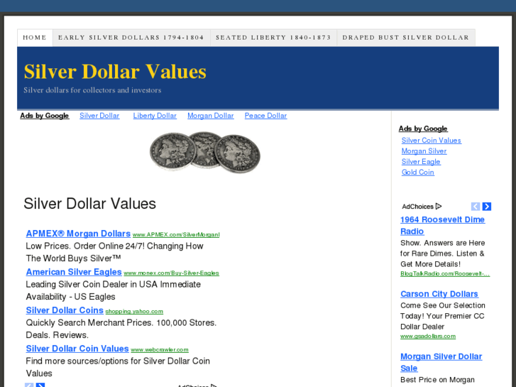 www.silverdollar-values.com