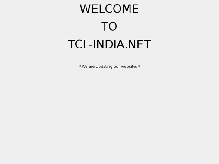 www.tcl-india.net