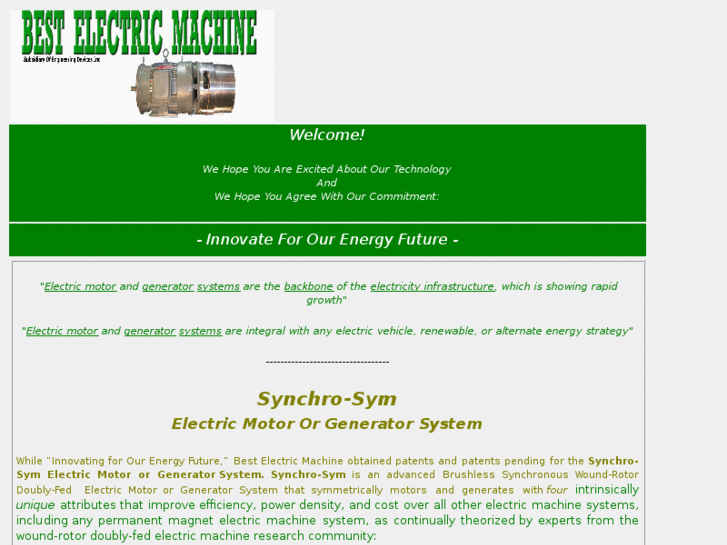 www.bestelectricmachine.com