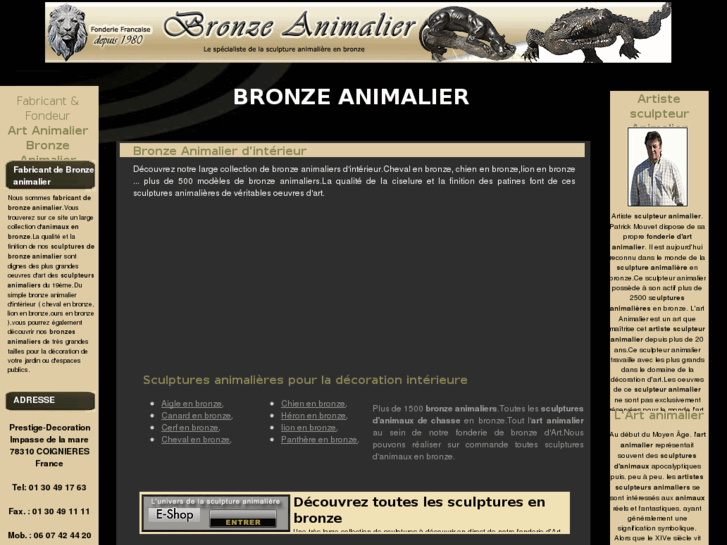 www.bronze-animalier.fr