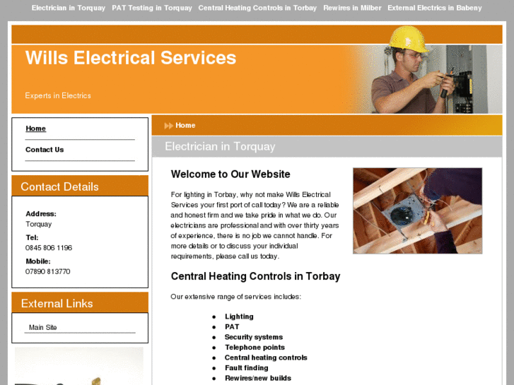 www.electricianintorquay.net