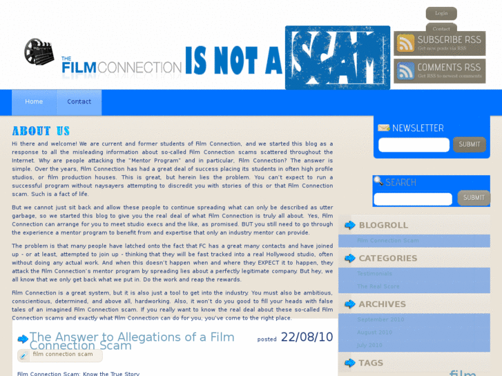 www.filmconnectionscam.com