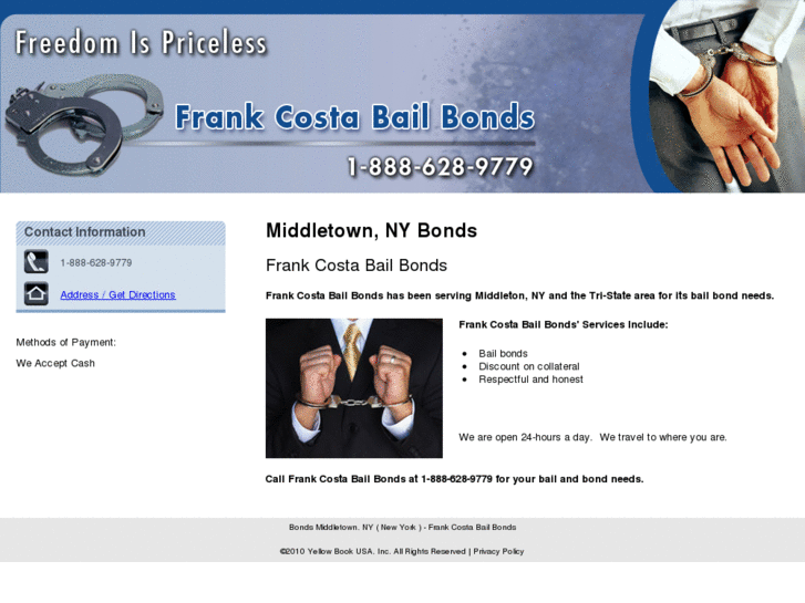 www.frankcostabailbonds.com