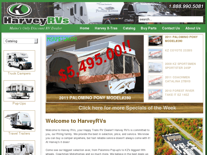 www.harveyrvs.com