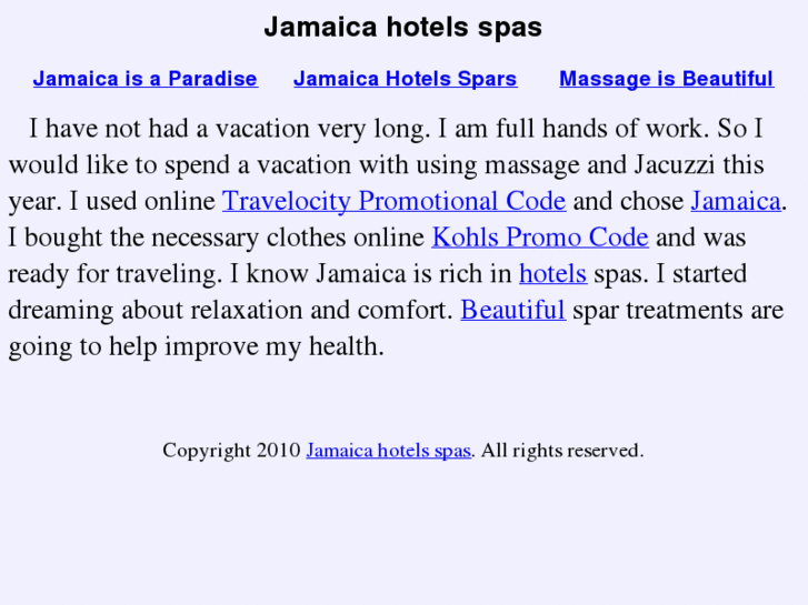 www.jamaica-hotels-spas.com