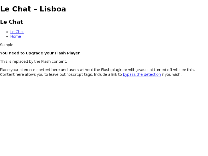 www.lechat-lisboa.com