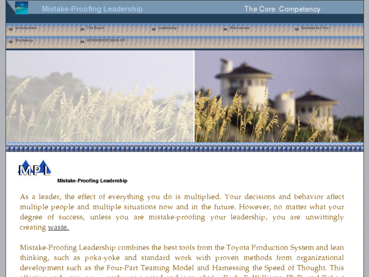 www.mistakeproofingleadership.net