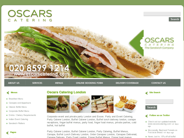 www.oscarscatering.com