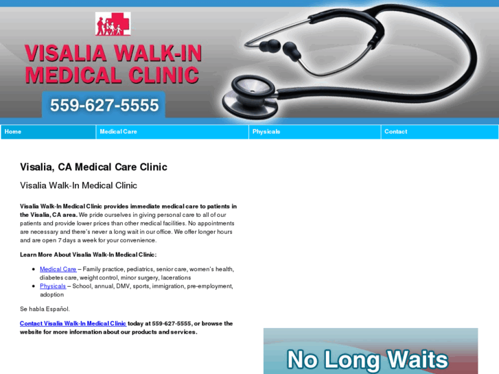 www.visaliawalkinmedicalclinic.com