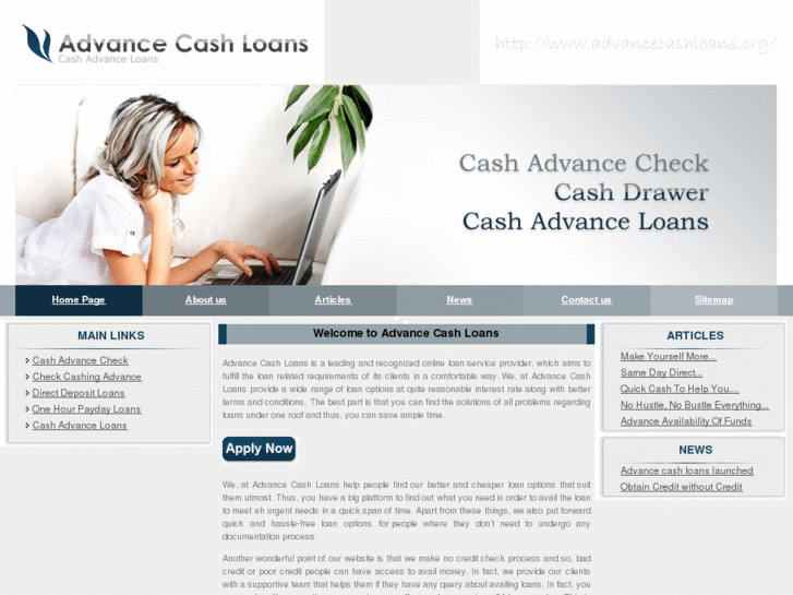 www.advancecashloans.org