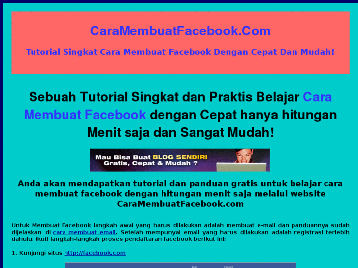 www.caramembuatfacebook.com