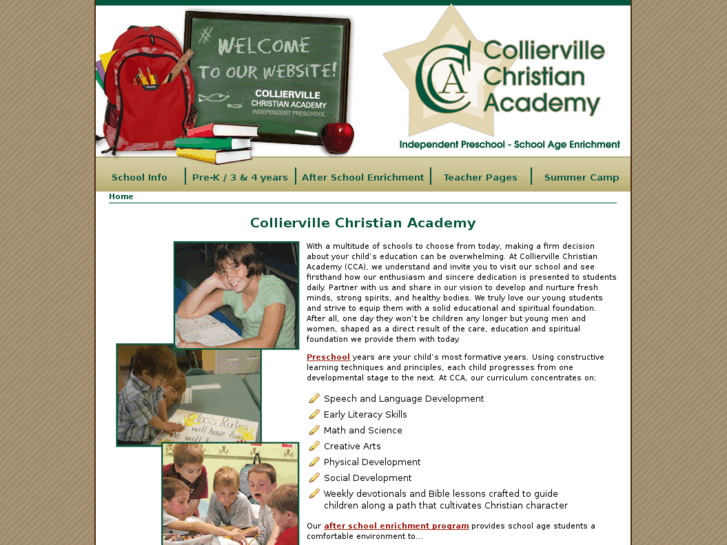 www.colliervillechristianacademy.com