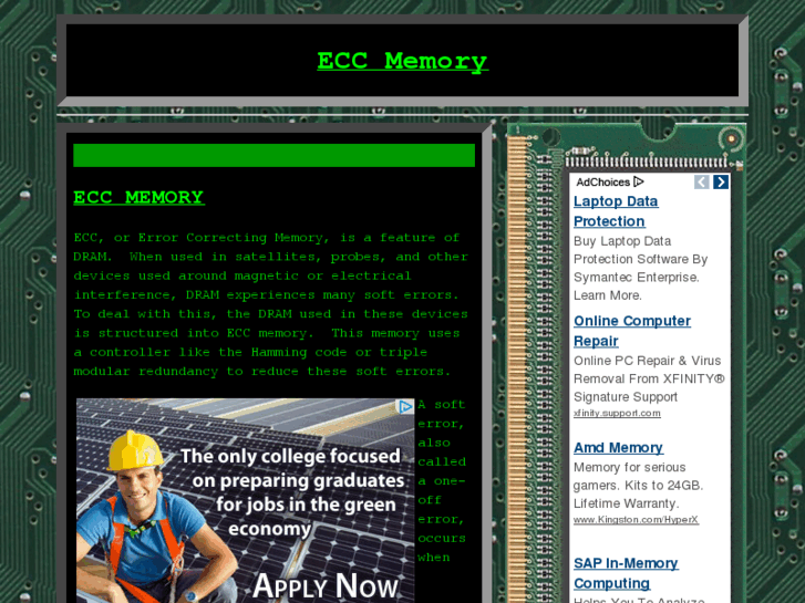 www.eccmemory.net