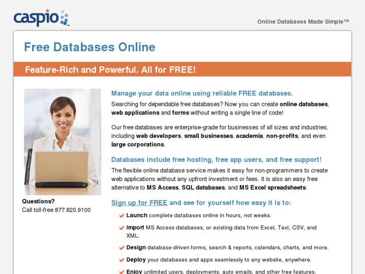 www.freedatabases.biz