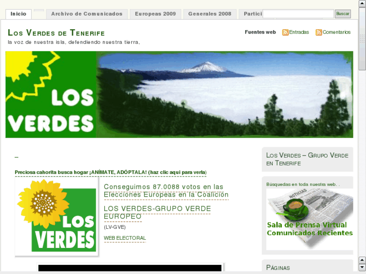 www.losverdesdetenerife.org.es