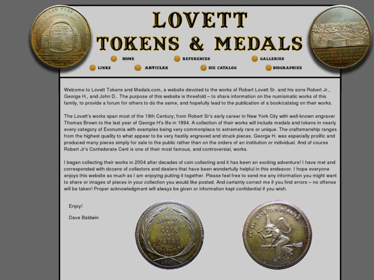 www.lovetttokensmedals.com