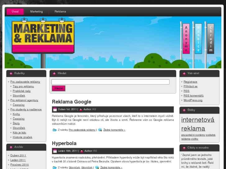 www.marketing-a-reklama.cz