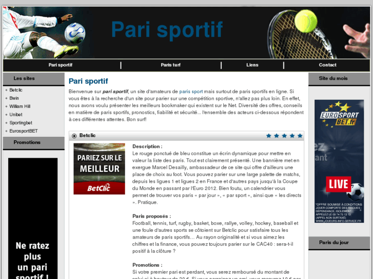 www.pariesportif.org