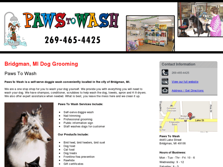 www.pawstowashselfserve.com