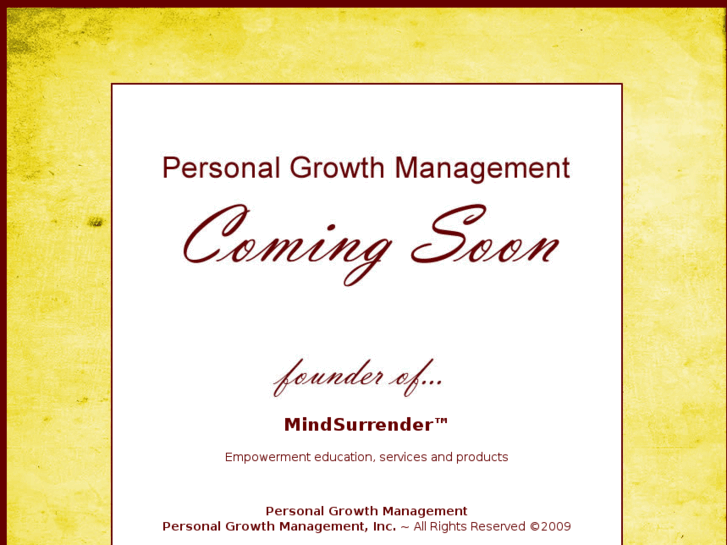 www.personalgrowthmanagement.org