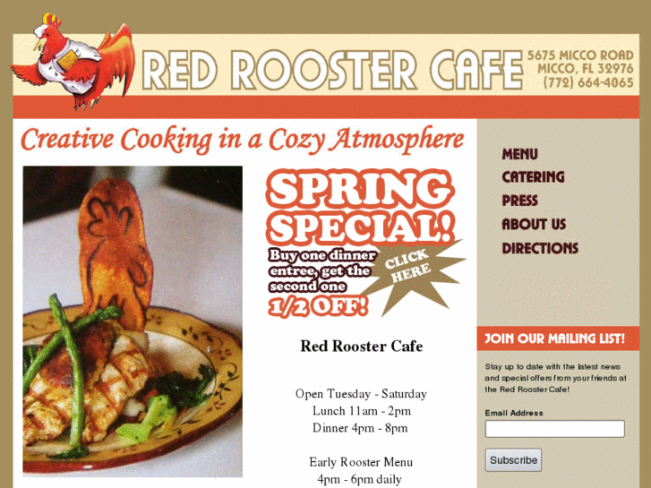 www.redroostercafe.com