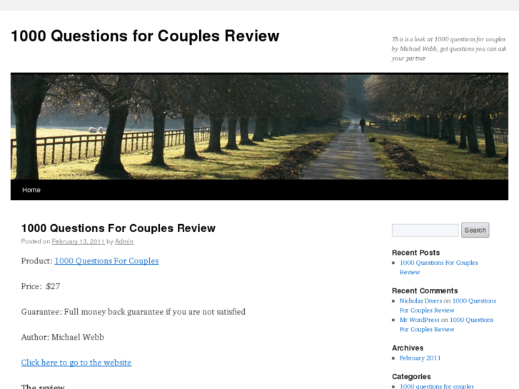 www.100questionforcouples.com