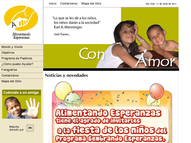 www.alimentandoesperanzas.com