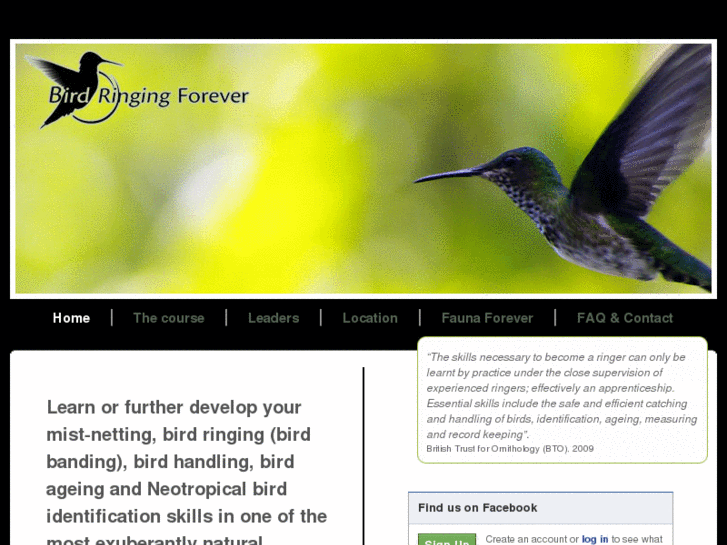 www.birdringingforever.org