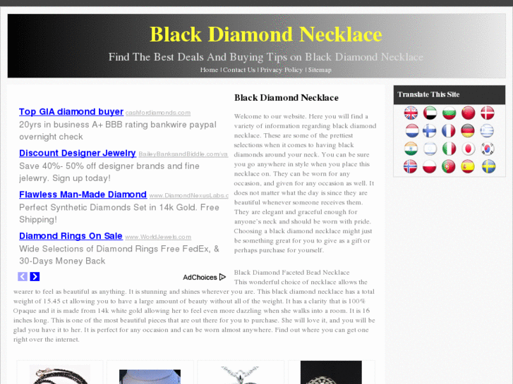 www.blackdiamondnecklace.org