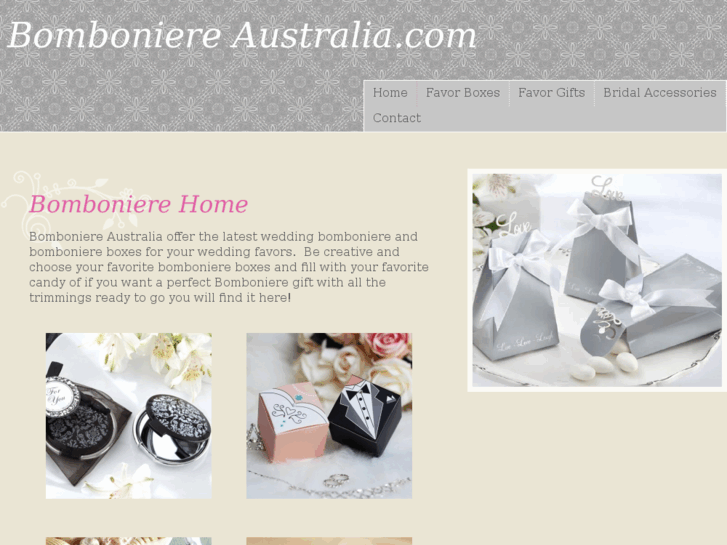 www.bomboniereaustralia.com