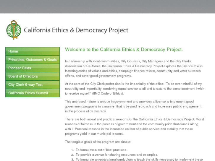 www.californiaethicsproject.com