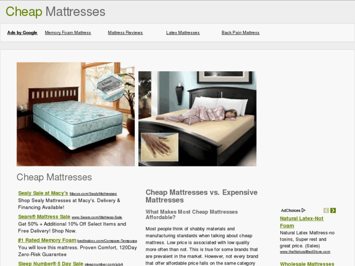 www.cheap-mattresses.net