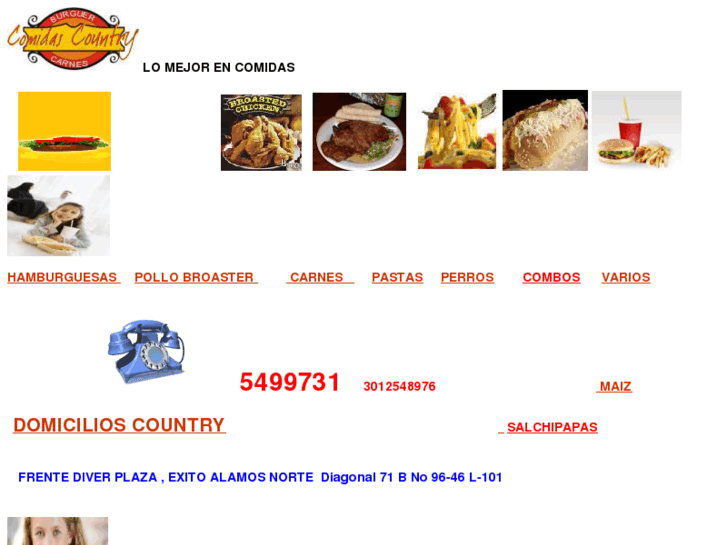 www.comidascountry.com