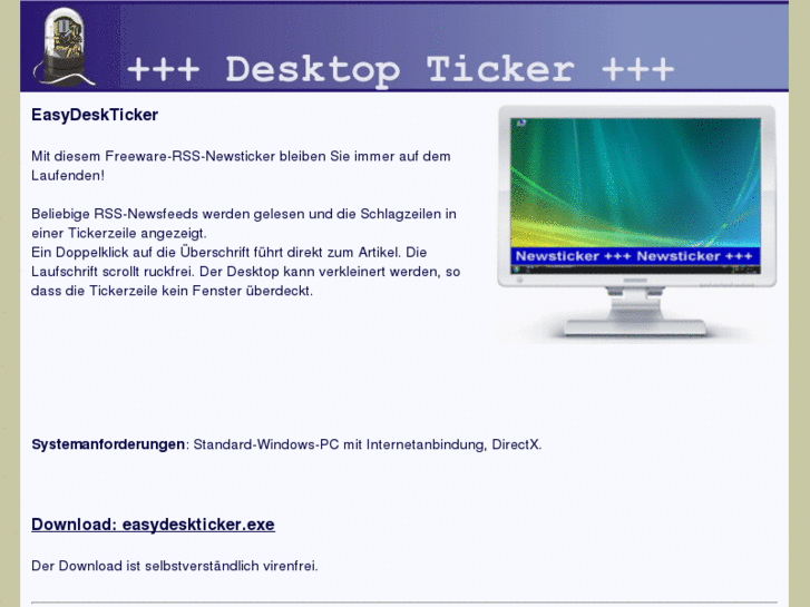 www.easydeskticker.de