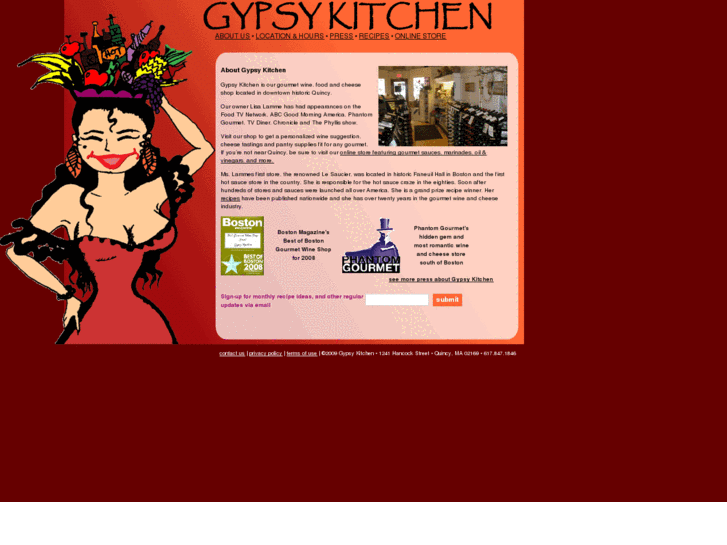 www.gypsykitchenquincy.com