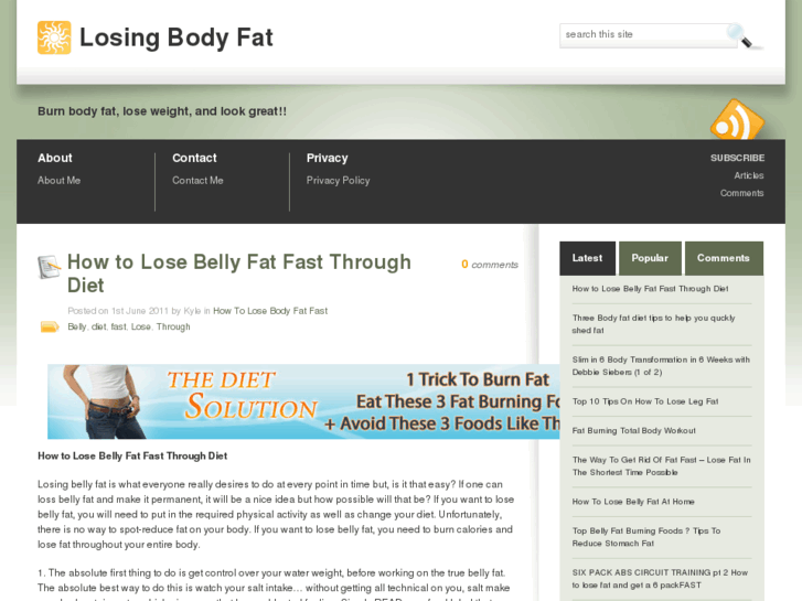 www.losingbodyfatplan.com