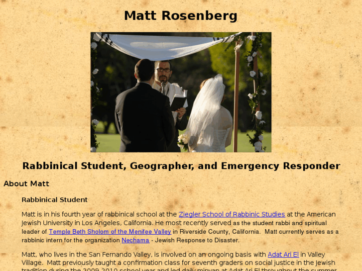 www.mattrosenberg.org